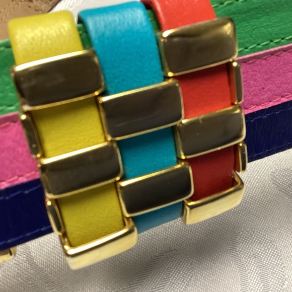 Vivienne Westwood ????? Belt MULTICOLORED size in 37. Awesome LEATHER - Picture 3 of 13